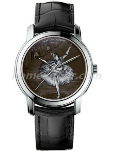 江诗丹顿86090_000G-9944男表Métiers d’Art艺术大师系列-黑色表带/表径40mm