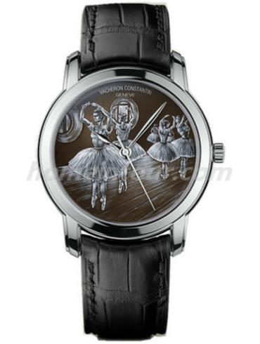 江诗丹顿86090_000G-9942男表Métiers d’Art艺术大师系列-黑色表带/表径40mm