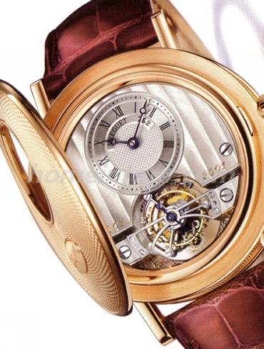 宝玑1801BR_12_2W6男表Classique Complications 经典复杂系列-棕色表带/表径40.5mm