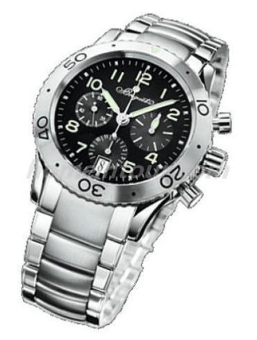 宝玑3820ST_H2_SW9男表TYPE XX系列-银色表带/表径39mm