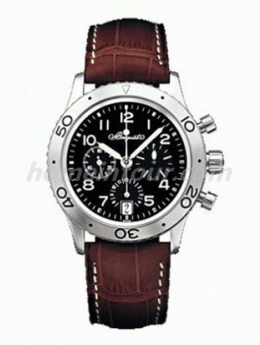 宝玑3820ST_H2_9W6男表TYPE XX系列-棕色表带/表径39mm