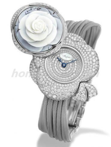 宝玑GJ24BB8548DDCJ99女表高级珠宝腕表系列-银色表带/表径31.5mm
