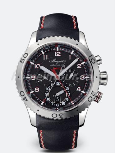 宝玑3880ST_H2_3XV男表Type XX - XXI - XXII 系列-黑色表带/表径44mm