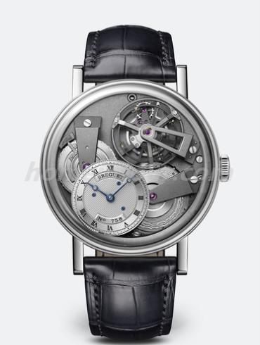 宝玑7047PT_11_9ZU男表Tradition传世系列-黑色表带/表径41mm