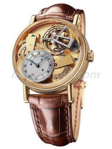 宝玑7047BA_11_9ZU男表Tradition传世系列-棕色表带/表径41mm