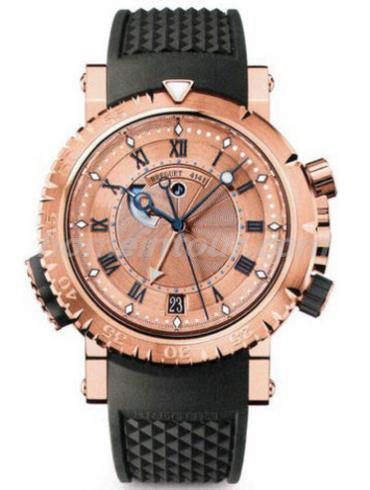 宝玑5847BR_32_5ZU男表LA MARINE 航海系列-黑色表带/表径45mm