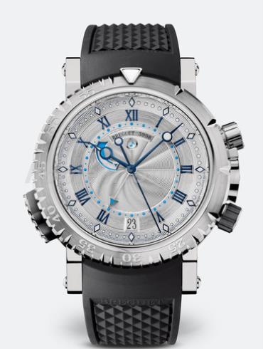 宝玑5847BB_12_5ZV男表LA MARINE 航海系列-黑色表带/表径45mm