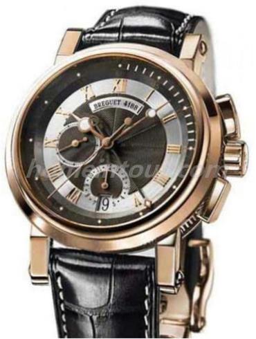 宝玑5827BR_Z2_RZ0男表LA MARINE 航海系列-香槟色表带/表径42mm