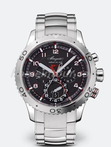 宝玑3880ST_H2_SX0男表Type XX - XXI - XXII 系列-银色表带/表径44mm