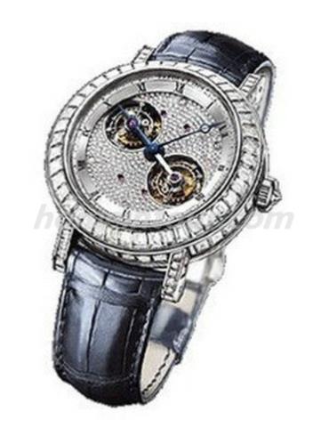 宝玑5349PT_11_9ZUDDOD男表Classique Complications 经典复杂系列-黑色表带/表径50mm