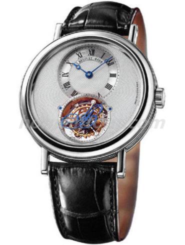 宝玑5357PT_1B_9V6男表Classique Complications 经典复杂系列-黑色表带/表径39mm