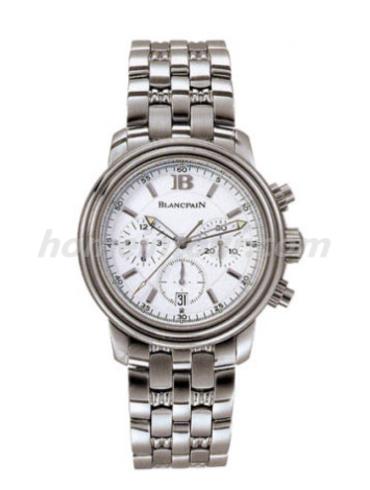 宝珀2185-1127-11男表Léman领袖系列-银色表带/表径36mm