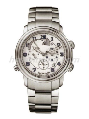 宝珀2041-1127M-71男表-银色表带/表径40mm