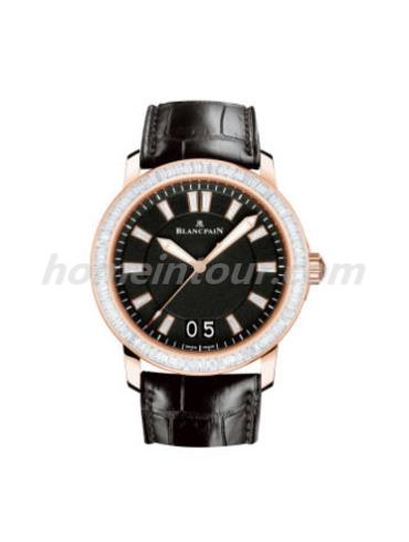 宝珀2850-6255-55女表女士腕表系列-黑色表带/表径40mm