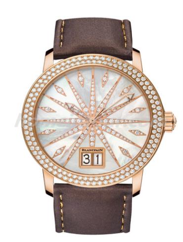 宝珀2850-3754-52B女表女士腕表系列-棕色表带/表径40mm