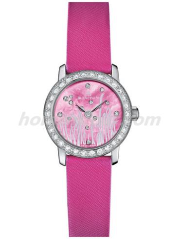 宝珀0062-1954G-52女表女士腕表系列-粉色表带/表径21.5mm