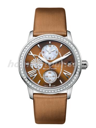 宝珀3760-1946A-52B女表女士腕表系列-棕色表带/表径34mm