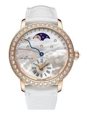 宝珀3653-2954L-55B女表女士腕表系列-白色表带/表径36mm