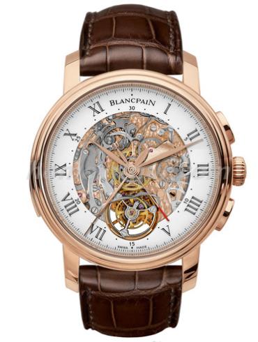 宝珀2358-3631-55B男表Le Brassus巨匠系列-棕色表带/表径45mm