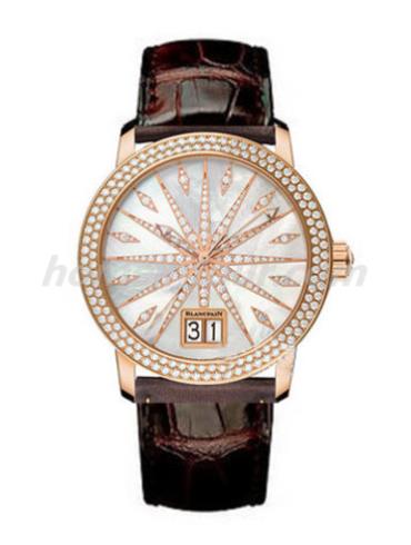 宝珀2850-3754-55B女表女士腕表系列-棕色表带/表径40mm