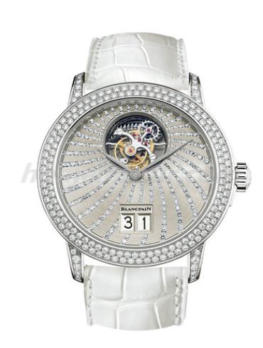 宝珀2825-4963-55B女表女士腕表系列-白色表带/表径40mm