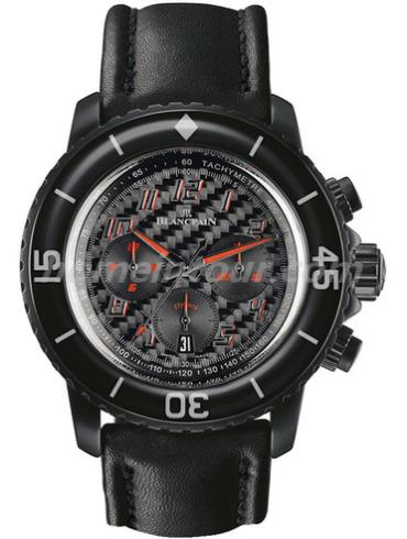 宝珀5785F.B-11D03-63男表五十噚系列-黑色表带/表径45mm