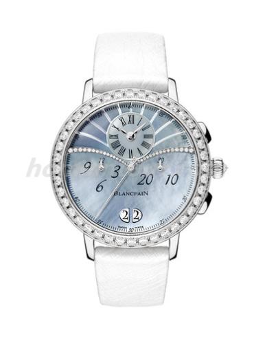 宝珀3626-1954L-58B_女表女士腕表系列-白色表带/表径38.6mm