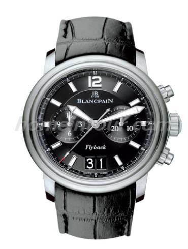 宝珀2885F-11B30B-53B男表Léman领袖系列-黑色表带/表径40mm