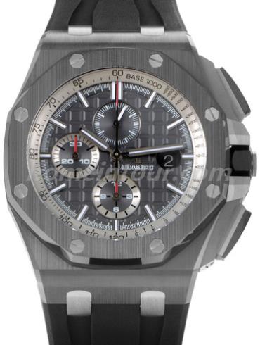 爱彼26062PT.OO.A002CA.01男表千禧系列-黑色表带/表径44mm