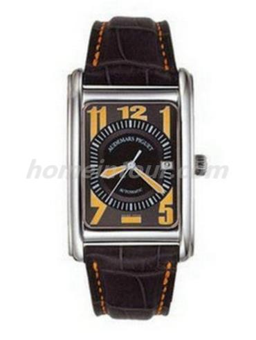 爱彼15121BC.OO.A005CR.01男表千禧系列-深棕色表带/表径29x46mm