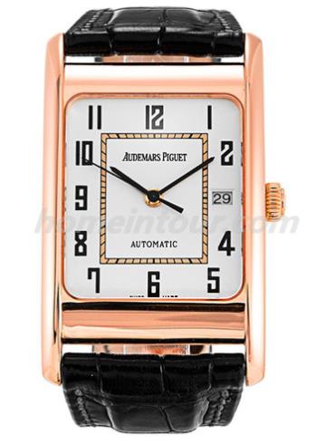 爱彼15121BC.OO.A002CR.01男表千禧系列-黑色表带/表径29x46mm