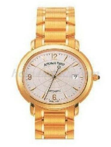 爱彼15051BA.OO.1136BA.01男表千禧系列-金色表带/表径—mm