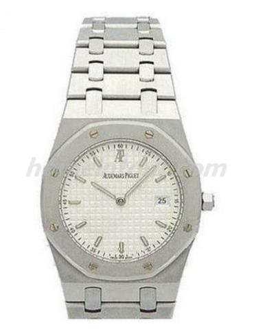 爱彼15000ST.OO.0789ST.07男表千禧系列-银色表带/表径33.5mm