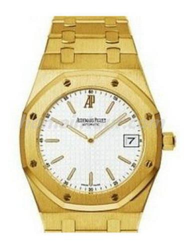 爱彼15000BA.OO.0789BA.08男表千禧系列-金色表带/表径33mm