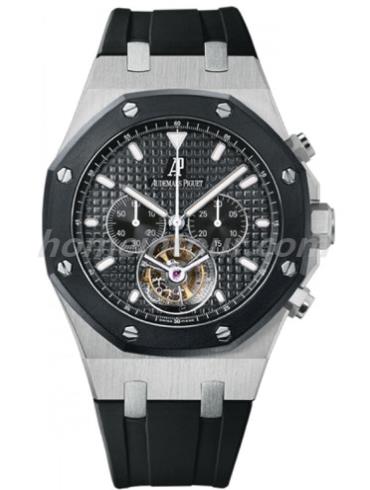 爱彼26377SK.00.D002CA.01男表皇家橡树系列-黑色表带/表径—mm