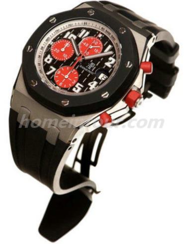 爱彼26278IK.GG.D002CA.01男表皇家橡树离岸型系列-黑色表带/表径—mm