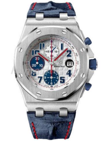 爱彼26208ST.OO.D305CR.01男表高级珠宝系列-蓝色表带/表径42mm