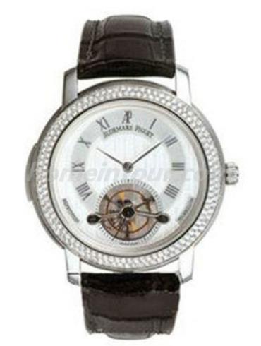 爱彼25982BC.ZZ.D002CR.01男表高级珠宝系列-黑色表带/表径40mm