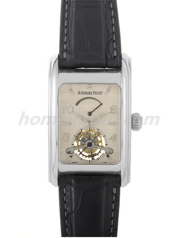 爱彼26006BC.OO.D002CR.01男表千禧系列-黑色表带/表径29x49mm