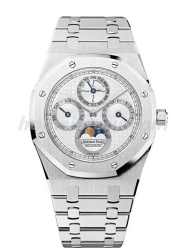 爱彼25820SP.OO.0944SP.03男表千禧系列-银色表带/表径—mm