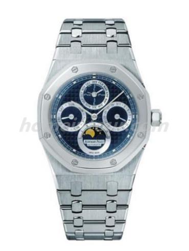 爱彼25820SP.OO.0944SP.02男表千禧系列-银色表带/表径—mm