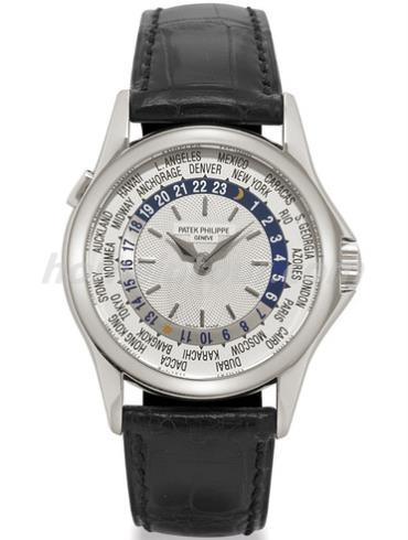 百达翡丽5110G-001男表复杂功能时计系列-黑色表带/表径37mm