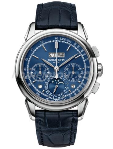 百达翡丽5270G-014男表超级复杂功能时计系列-黑色表带/表径41mm