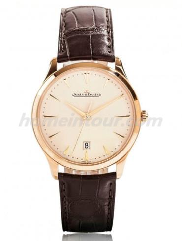 积家Q1282510男表Master大师系列-黑色表带/表径40mm