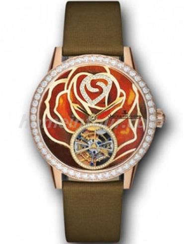 积家Q34124E3女表约会系列-棕色表带/表径—mm