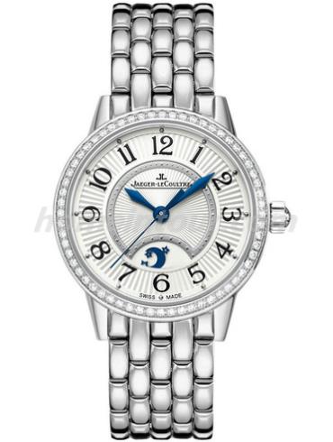 积家Q3468120女表约会系列-银色表带/表径34mm