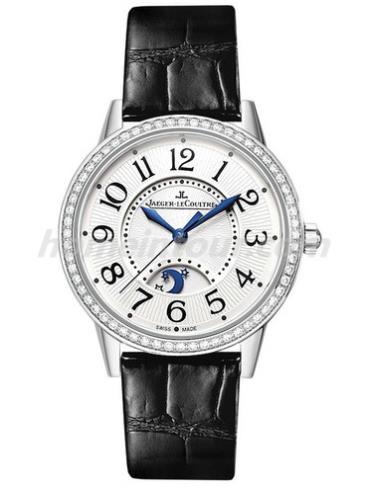 积家Q3448421女表约会系列-黑色表带/表径34mm