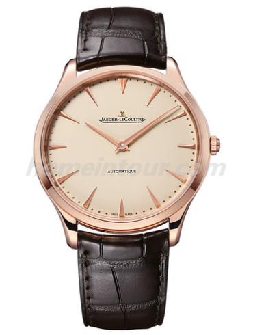 积家Q1332511男表Master大师系列-棕色表带/表径41mm