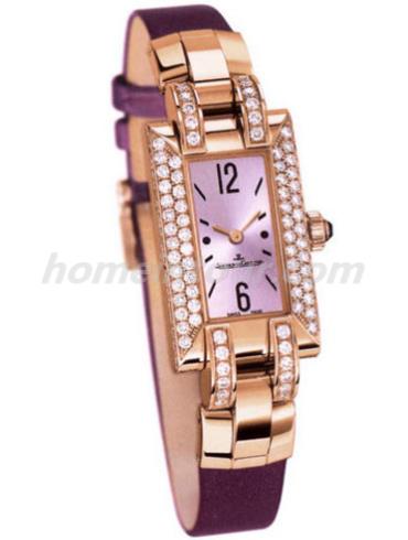 积家Q4602502女表Extraordinaires 高级珠宝腕表系列-紫色表带/表径&#8211;