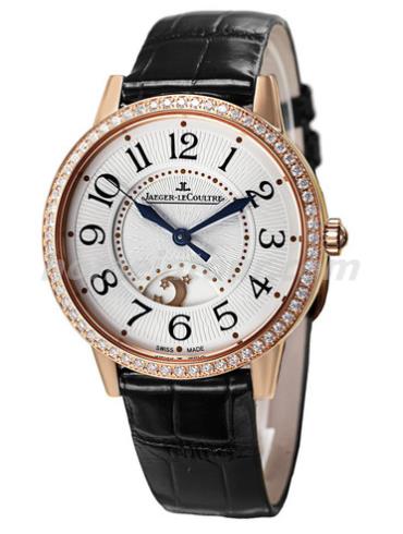 积家Q3442520女表约会系列-黑色表带/表径34mm